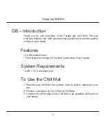 Preview for 4 page of Taurus LAP CHILL MINI User Manual