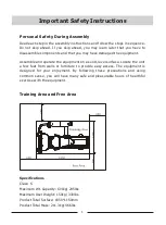 Preview for 4 page of Taurus LEG PRESS IT95 Owner'S Manual