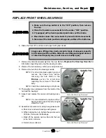 Preview for 43 page of Taylor-Dunn B0-248-48AC Operation, T Roubleshooting And Replacement Parts Manual