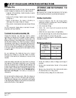 Preview for 24 page of Taylor-Dunn MB-238-00 Operation, T Roubleshooting And Replacement Parts Manual