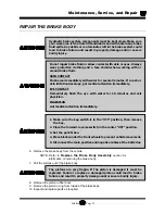 Preview for 59 page of Taylor-Dunn MB-238-00 Operation, T Roubleshooting And Replacement Parts Manual