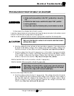 Preview for 117 page of Taylor-Dunn MB-238-00 Operation, T Roubleshooting And Replacement Parts Manual