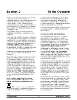 Preview for 8 page of Taylor 432 Original Operating Instructions