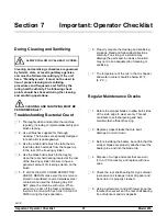 Preview for 22 page of Taylor 490 Operating Instructions Manual