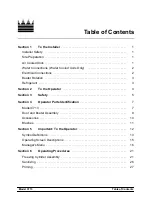 Preview for 3 page of Taylor c713 Original Operating Instructions