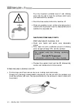 Preview for 22 page of Taylor Frigomat CH02 Series Instructions And Warnings For Installation And Use