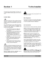 Preview for 5 page of Taylor Model C043 Operating Instructions Manual