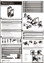 Taymor Centinel 3 Installation Instructions preview