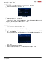 Preview for 23 page of TBK vision NVR5008 User Manual