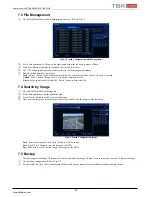 Preview for 30 page of TBK vision NVR5008 User Manual