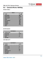 Preview for 12 page of TBK vision TBK-MD5431EIR User Manual