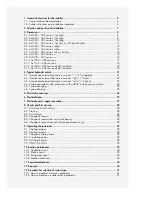 Preview for 2 page of TCF ANL020 Installation Manual