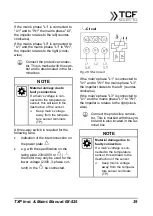 Preview for 39 page of TCF TXP Series Operating And Assembly Instructions Manual