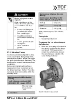 Preview for 43 page of TCF TXP Series Operating And Assembly Instructions Manual