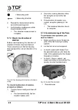 Preview for 44 page of TCF TXP Series Operating And Assembly Instructions Manual