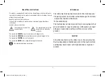 Preview for 3 page of Tchibo 398 498 Operating Instructions And Warranty