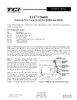 Preview for 1 page of TCi 376600 Instructions Manual