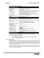 Preview for 13 page of TCi HarmonicGuard HGL Series Installation, Operation And Maintenance Manual