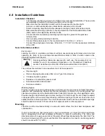 Preview for 15 page of TCi HarmonicGuard HGL Series Installation, Operation And Maintenance Manual