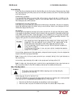 Preview for 16 page of TCi HarmonicGuard HGL Series Installation, Operation And Maintenance Manual