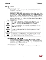 Preview for 21 page of TCi MotorShield MSD0009A300 Installation, Operation And Maintenance Manual