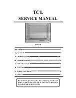 TCL 21A71A Service Manual preview