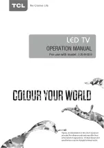 Preview for 1 page of TCL 32E4900S Operation Manual