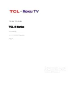 TCL 49S403 User Manual preview