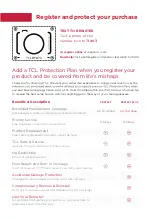 Preview for 2 page of TCL 55S41 Manual