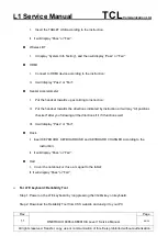 Preview for 40 page of TCL Alcatel PLUS 10 WIFI Service Manual