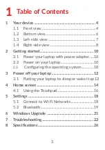 Preview for 3 page of TCL BOOK 14 Go User Manual