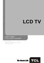 TCL L42FHDE30 User Manual preview