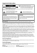 Preview for 2 page of TCL LE32HDF3010S User Manual