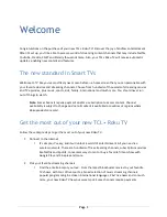 Preview for 9 page of TCL Roku TV 3253700 User Manual