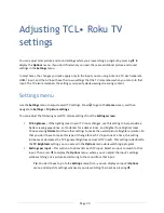 Preview for 46 page of TCL Roku UP120 User Manual