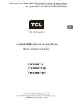 Preview for 29 page of TCL RT210WM2110 Operating Instructions Manual