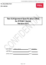 Preview for 6 page of TCL RT41VS-EU Service Manual