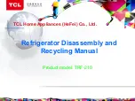 TCL TRF-210 Disassembly And Recycling Manual preview