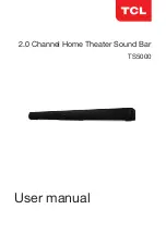 TCL TS5000 User Manual preview