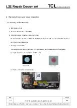 Preview for 6 page of TCL VFD 700 Repair Document