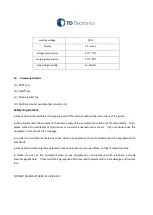 Preview for 6 page of TD Electronics MotoProCam Instructional Manual