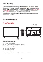 Preview for 8 page of TD Systems K32DLM7H User Manual