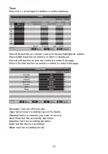 Preview for 34 page of TD Systems K32DLM7H User Manual