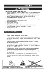 Preview for 13 page of TDC BMW S1000 RR Owner'S Manual With Assembly Instructions