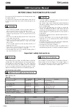 Preview for 4 page of TDK-Lambda CME Series Instruction Manual