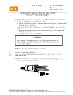 Preview for 7 page of TE Connectivity RAYCHEM D-436 Series Installation Procedures Manual