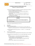 Preview for 9 page of TE Connectivity RAYCHEM D-436 Series Installation Procedures Manual