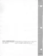 Preview for 24 page of Teac A-1250 Instruction Manual