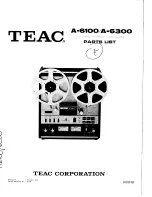 Preview for 53 page of Teac A-6100 Service Manual