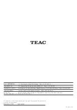 Preview for 48 page of Teac AX-501 Owner'S Manual